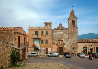 Fototapeta na wymiar Sicilian city Castelbuono