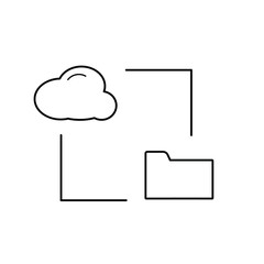 cloud Internet hosting icon