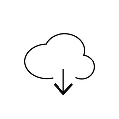 cloud Internet hosting icon