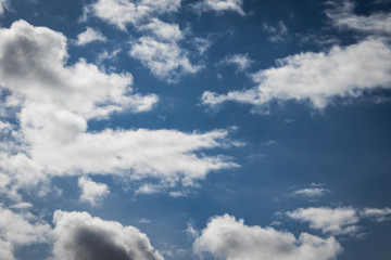 Fototapeta na wymiar Wolken Wolkenbild dramatischer Himmel