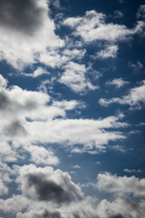 Fototapeta na wymiar Wolken Wolkenbild dramatischer Himmel