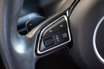 Naklejka premium Détail d'éléments carrosserie et moteur d'un véhicule