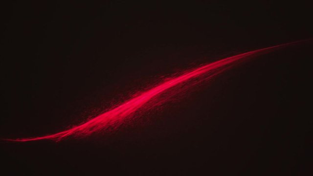 Red streaks light abstract animation background. Seamless Loop