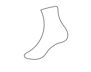 Socks vector icon