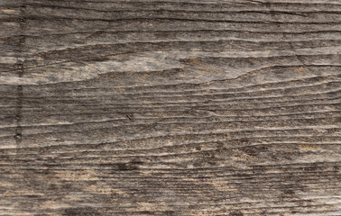 Fototapeta premium Dark brown old wooden texture background to add text, backdrop. Top view