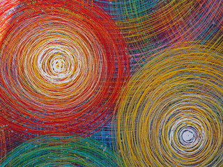 Abstract lines colorful background with texture.
