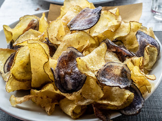 delicious Italian fries for lunch as a side dish