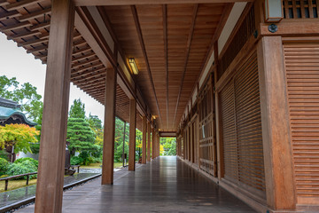智積院 講堂の回廊