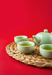 Chinese tea ceremony tea drink
