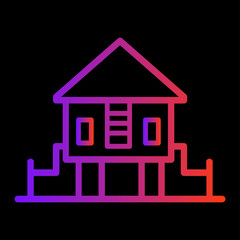 Real estate icon vector