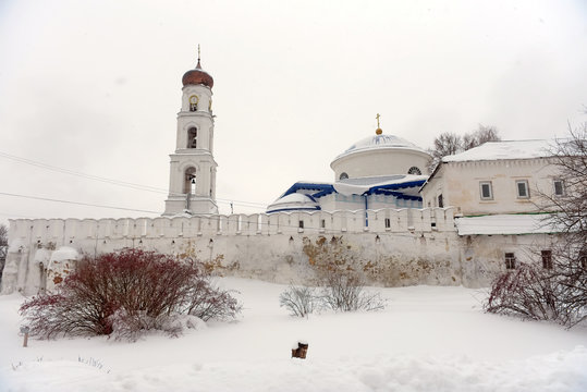 Raifsky Mother of God Monastery in winter
