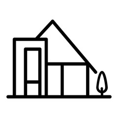 Real estate icon vector