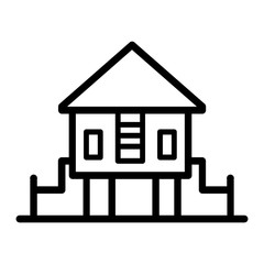 Fototapeta premium Real estate icon vector