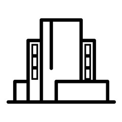 Real estate icon vector