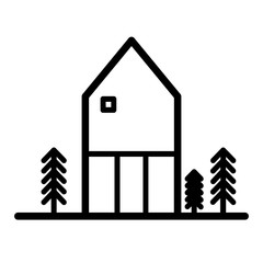 Real estate icon vector