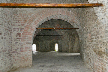 Fototapeta na wymiar Castle of Gjirokastër in Albania
