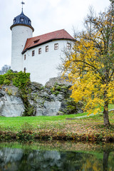 Fototapeta na wymiar Castle Rabenstein of Chemnitz