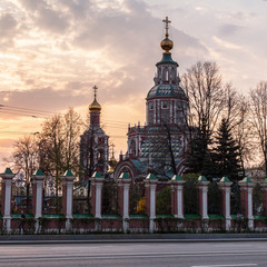 view of the central streets of Moscow