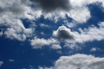 Himmel mit Wolken