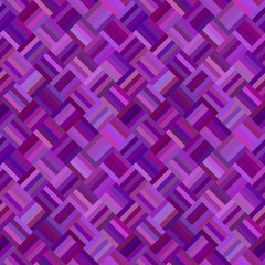 Obraz premium Purple abstract diagonal tile mosaic pattern background - vector floor design