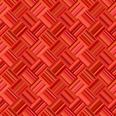 Red geometric diagonal stripe pattern - vector mosaic background