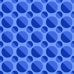 Abstractal circle pattern background design - color vector illustration
