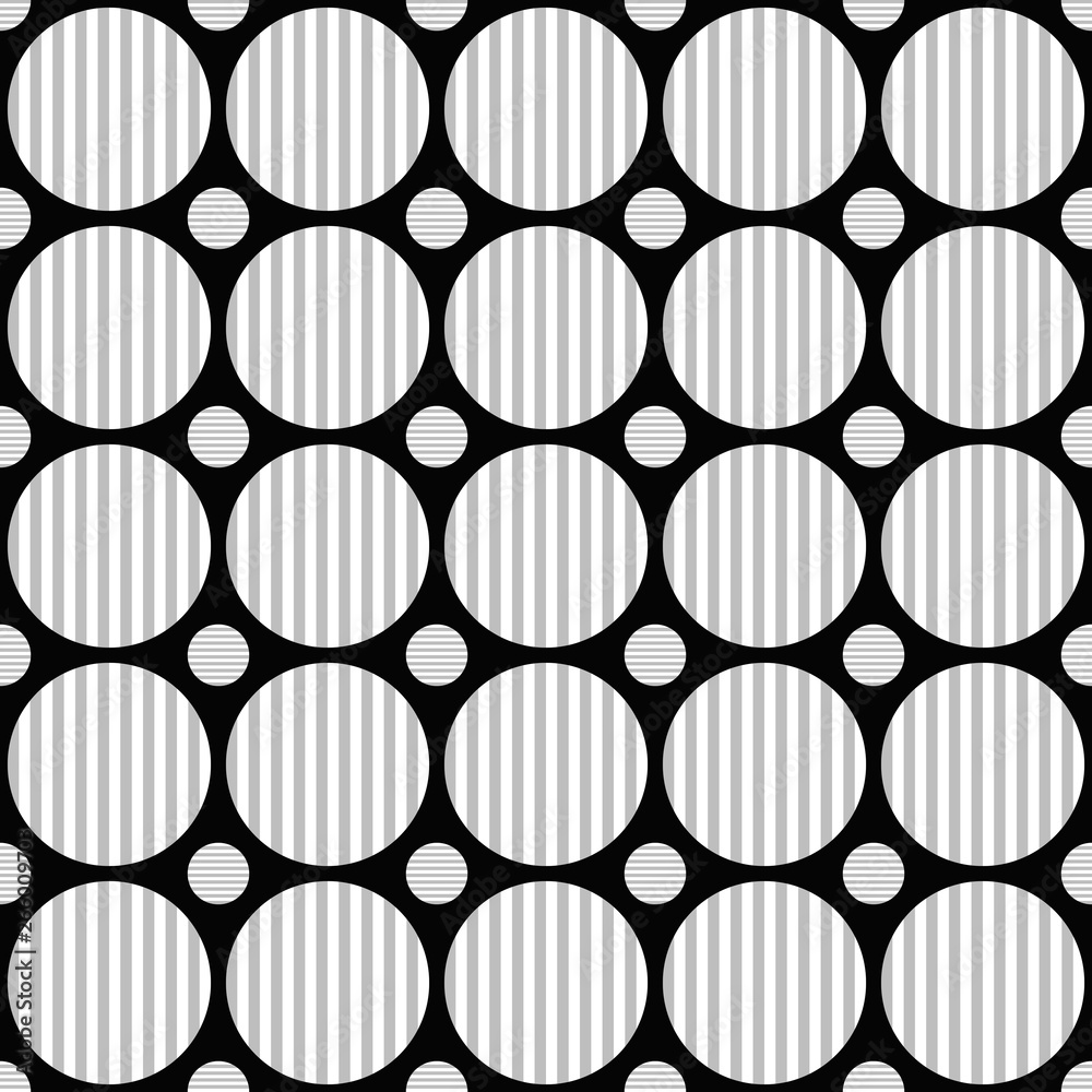 Poster simple seamless circle pattern background