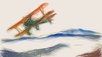 Fototapeta premium Old Aircraft