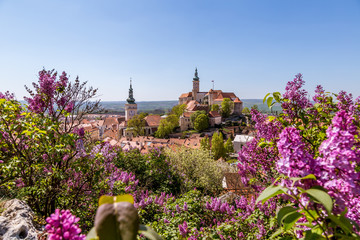 Flowering spring town of Mikulov