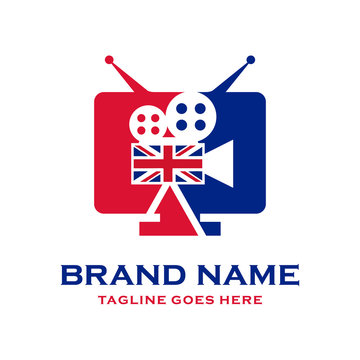 American television logo design