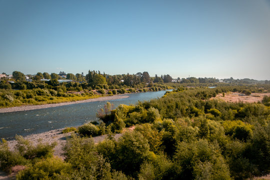 Rio Cautin,  Region de la araucania
