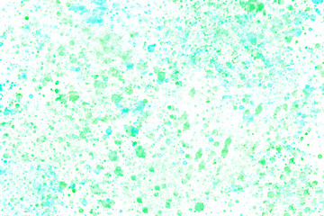 Digitally generated abstract green and blue pastel background