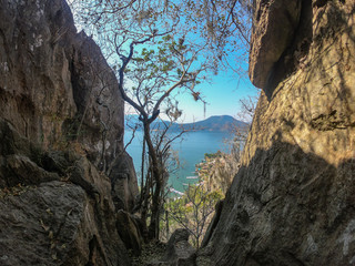 View point in Valle de Bravo, Mexico