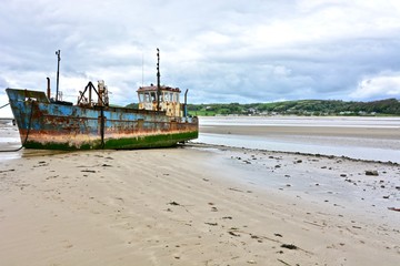 Towy Dredger at Ferryside