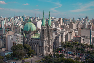view of the city of S&atilde;o Paulo