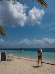    Jan theil Beach - Views arund the small caribbean Island of Curacao