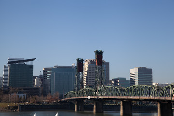 Obraz premium city buildings 