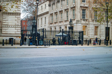 The building of whitehall at downing street london