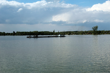Ada Ciganlija lake in Belgrade