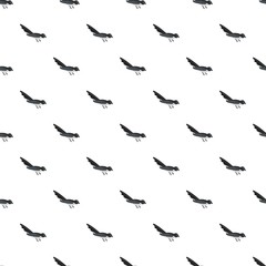 Curious magpie pattern seamless vector repeat for any web design