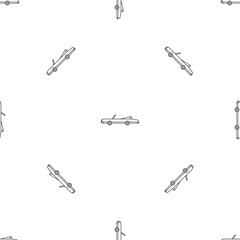 Rap american car pattern seamless vector repeat geometric for any web design