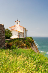 Fototapeta na wymiar Zumaia coast, Pais Vasco Spain