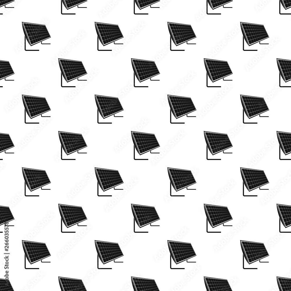 Poster battery solar panel pattern seamless vector repeat geometric for any web design
