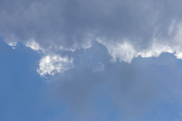 blue sky texture with white clouds