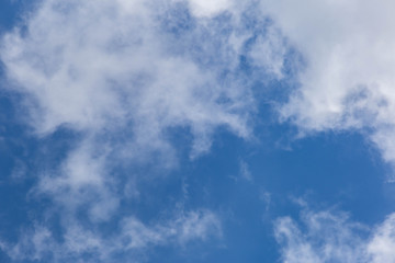 blue sky texture with white clouds