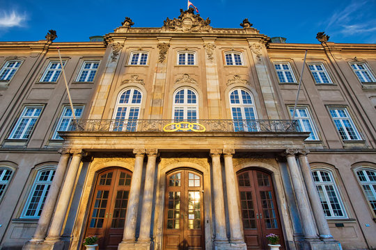 Copenhagen, Odd Fellow Palace in aristocratic neighbourhood of Frederikstaden