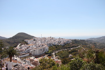 Fototapeta na wymiar Frigiliana Andalucía