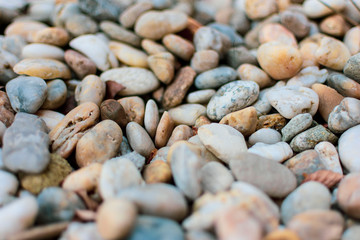 pebbles on the beach