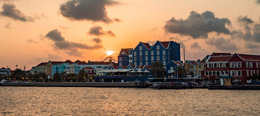    Views arund the small caribbean Island of Curacao
