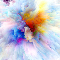 Acceleration of Color Splash Explosion